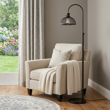 Black Adjustable Floor Lamp w/ Shade
