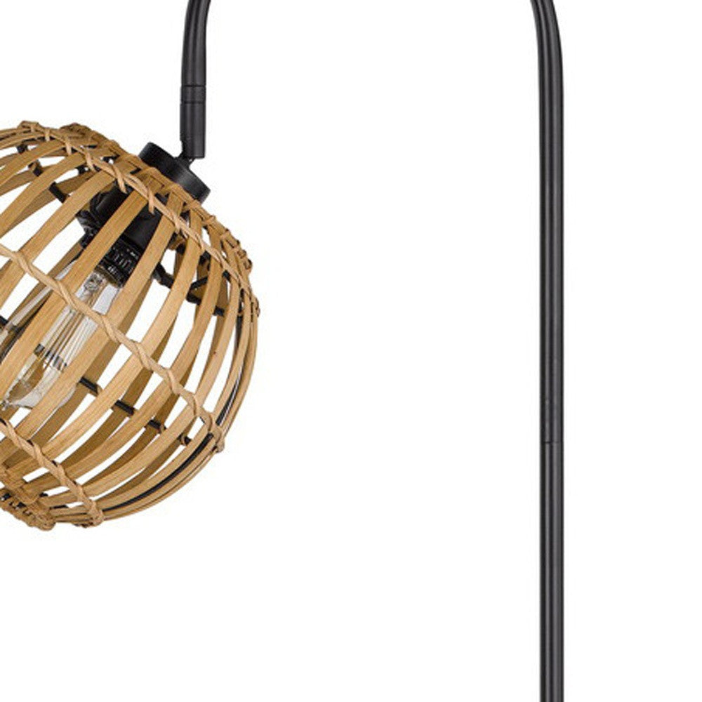 Black Floor Lamp w/ Shade