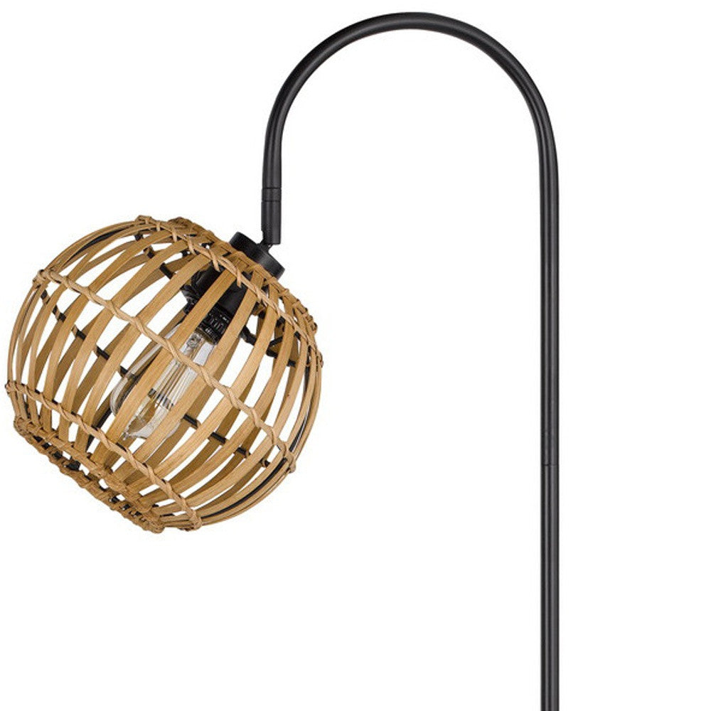 Black Floor Lamp w/ Shade