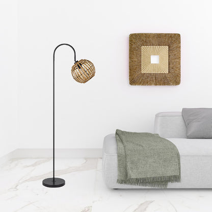 Black Floor Lamp w/ Shade