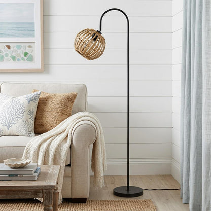 Black Floor Lamp w/ Shade