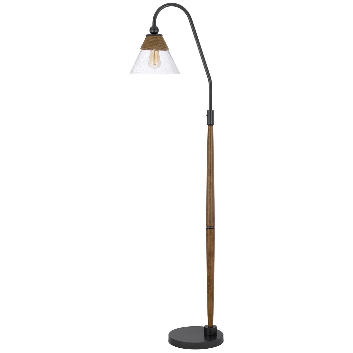 Brown Floor Lamp w/ Shade