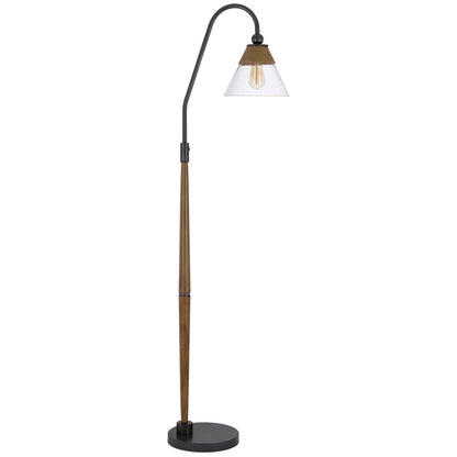 Brown Floor Lamp w/ Shade