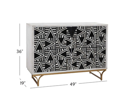 Martina Bar Cabinet - Dimensional