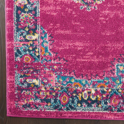 12 x 15 Blue Moroccan Power Loom Distressed Rug