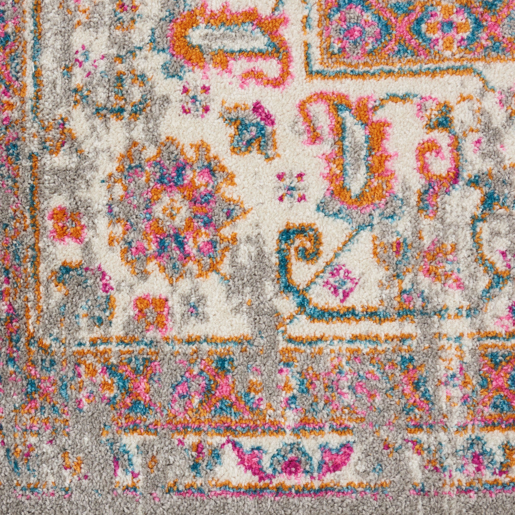 12 x 15 Blue Moroccan Power Loom Distressed Rug
