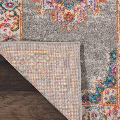 12 x 15 Blue Moroccan Power Loom Distressed Rug