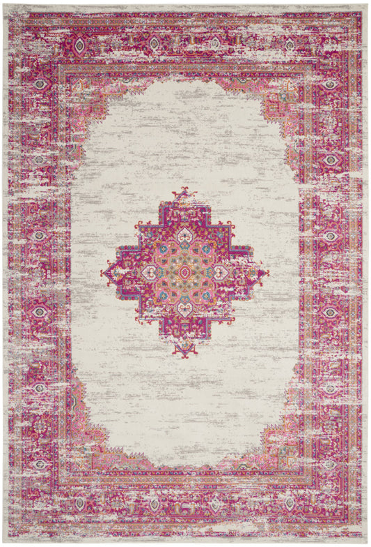 12 x 15 Blue Moroccan Power Loom Distressed Rug