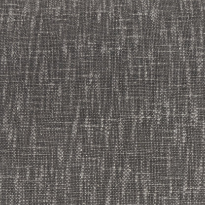 Charcoal Cotton Pillow w/ Fringe