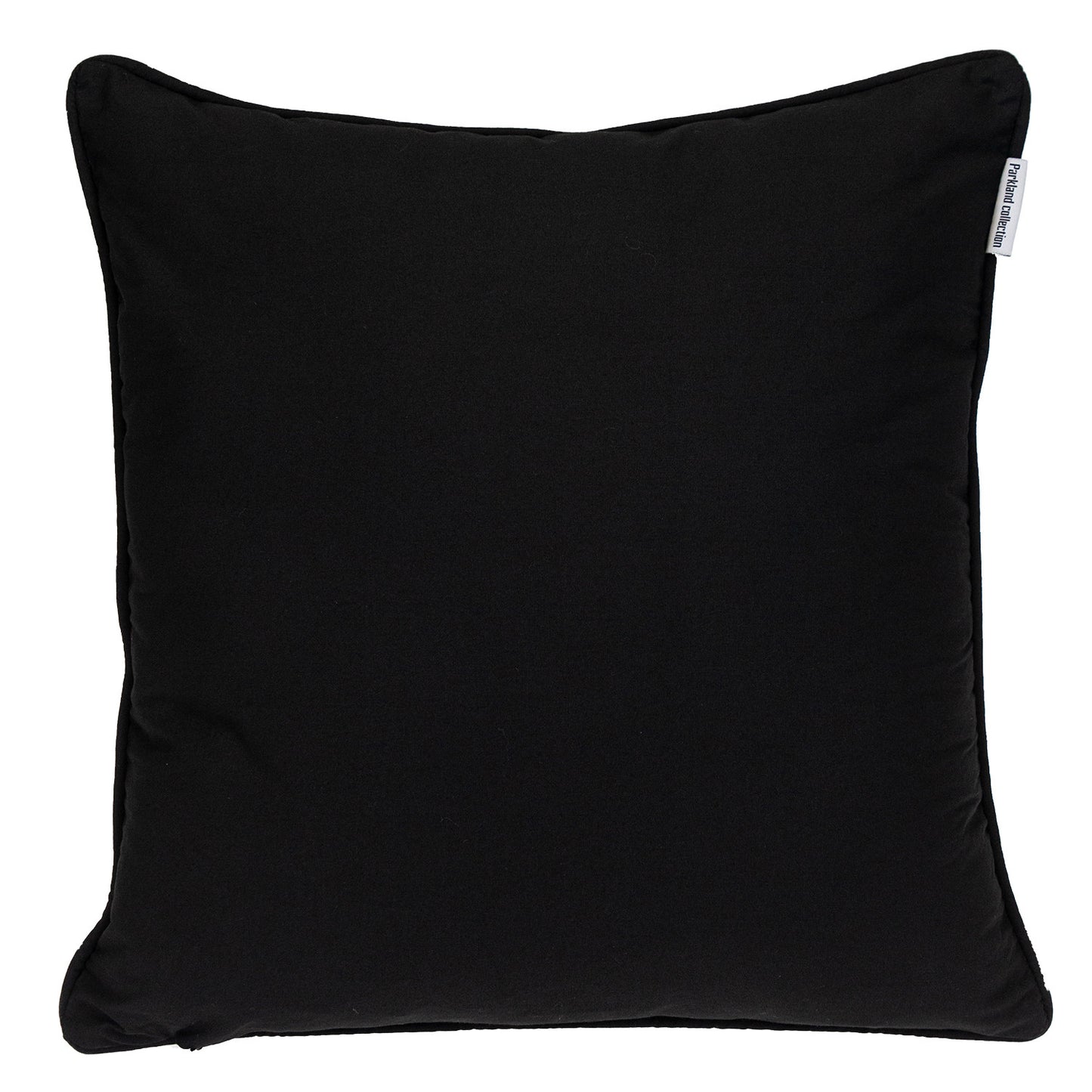 Black & White Interlocking Cotton Pillow