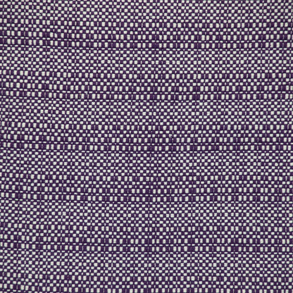 Purple & White Striped Cotton Pillow w/ Fringe