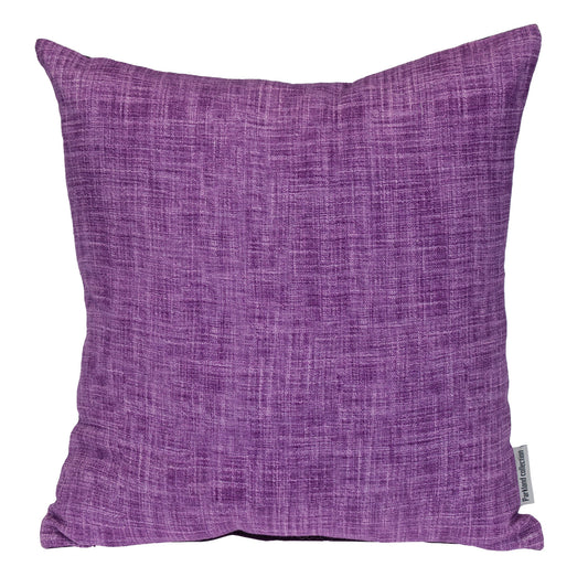 Purple Weave Cotton Pillow