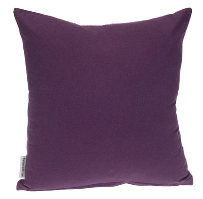 Purple Weave Cotton Pillow