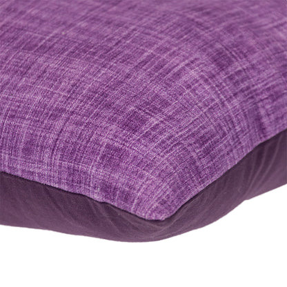 Purple Weave Cotton Pillow