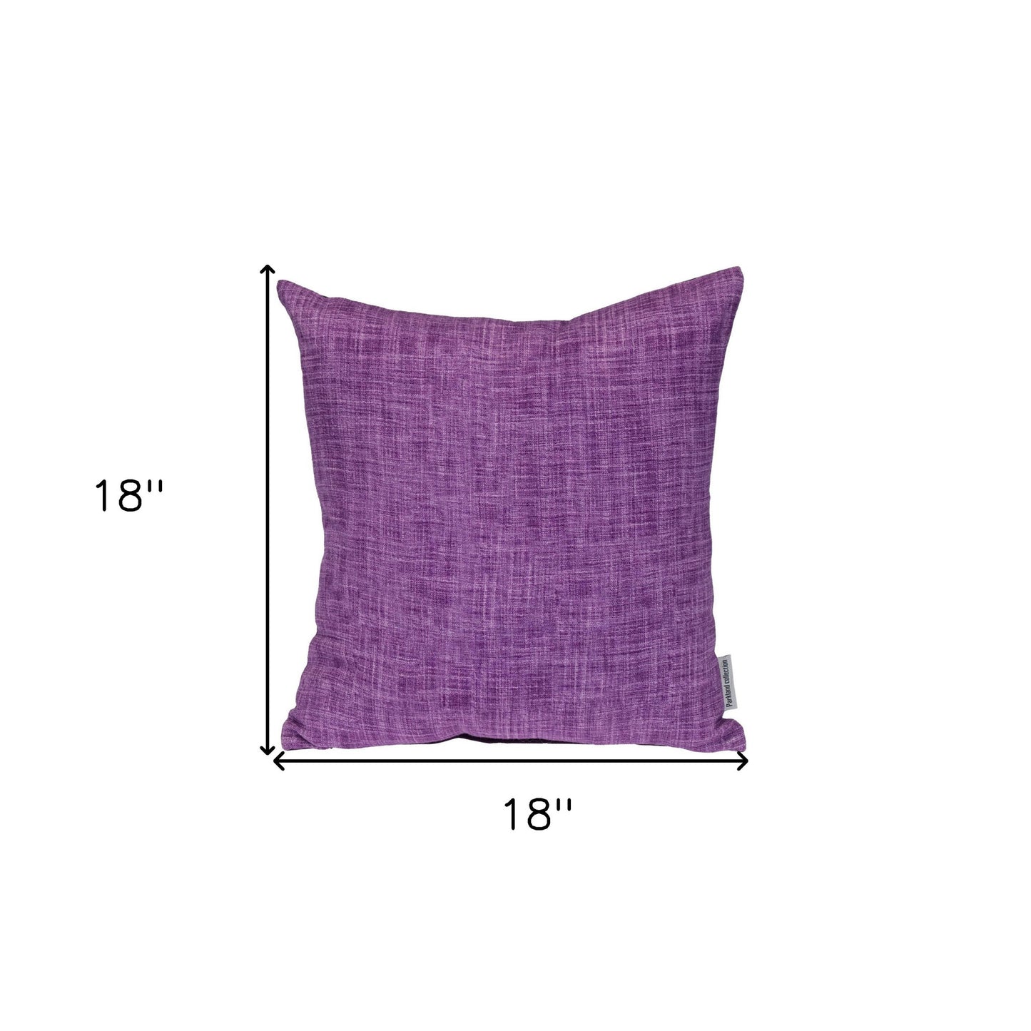 Purple Weave Cotton Pillow