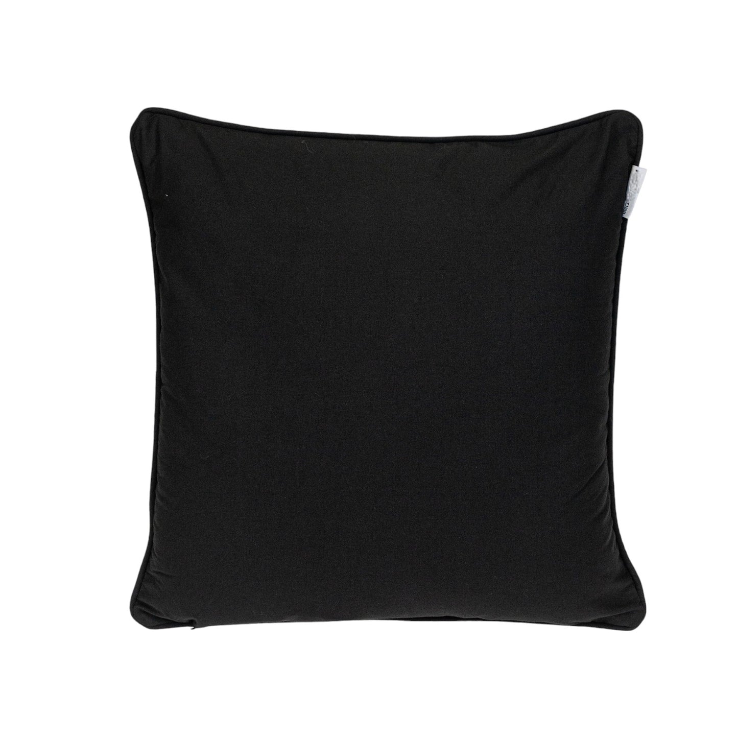 Black & White Geometric Cotton Pillow