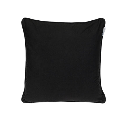 Black & White Geometric Cotton Pillow