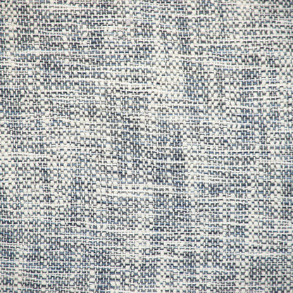 Gray & White Striped Cotton Pillow w/ Tassels