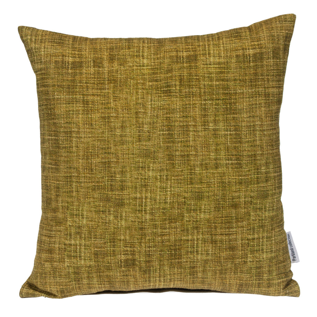 Green Weave Cotton Pillow