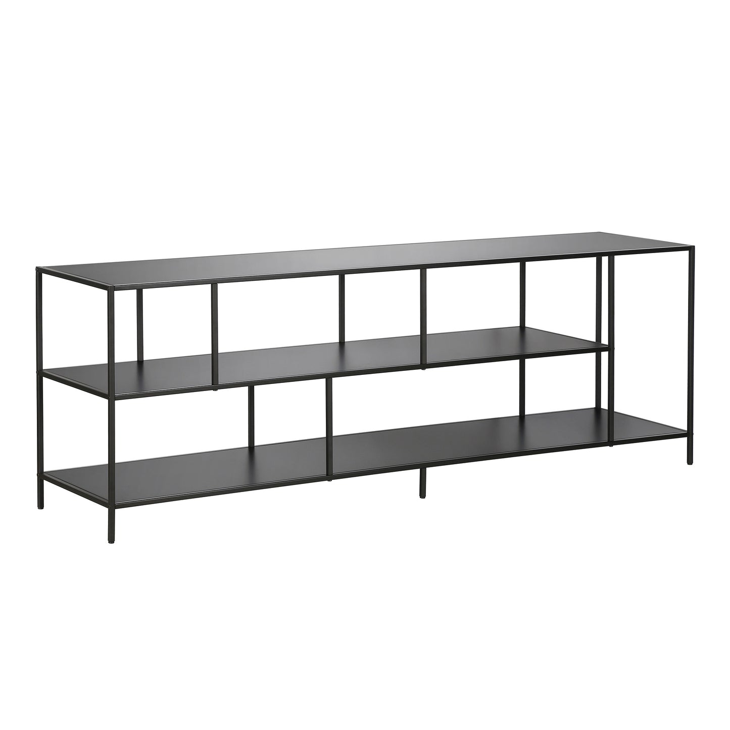Black Metal Media Console