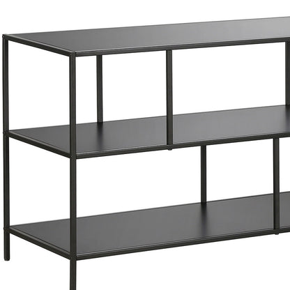 Black Metal Media Console