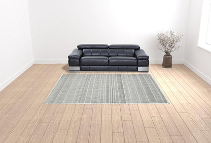 8 X 12 Charcoal Geometric Flatweave Handmade Distressed Rug