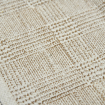8 X 12 Brown Geometric Flatweave Handmade Distressed Rug With Fringe