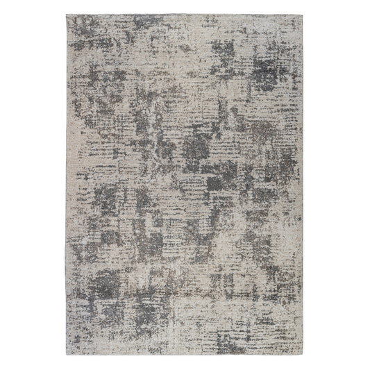 8 x 10 Gray & Beige Power Loom Rug