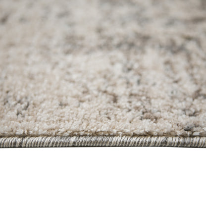 8 x 10 Gray & Beige Power Loom Rug