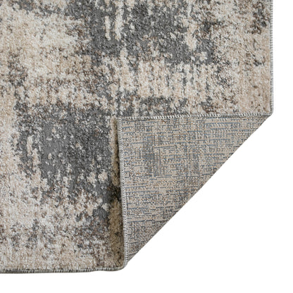 8 x 10 Gray & Beige Power Loom Rug