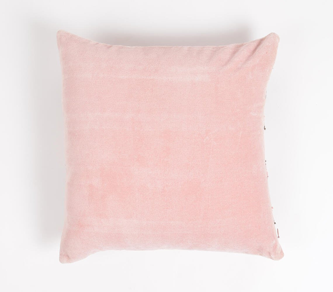 Pink & Brown Striped (Cover Only) w/ Lace