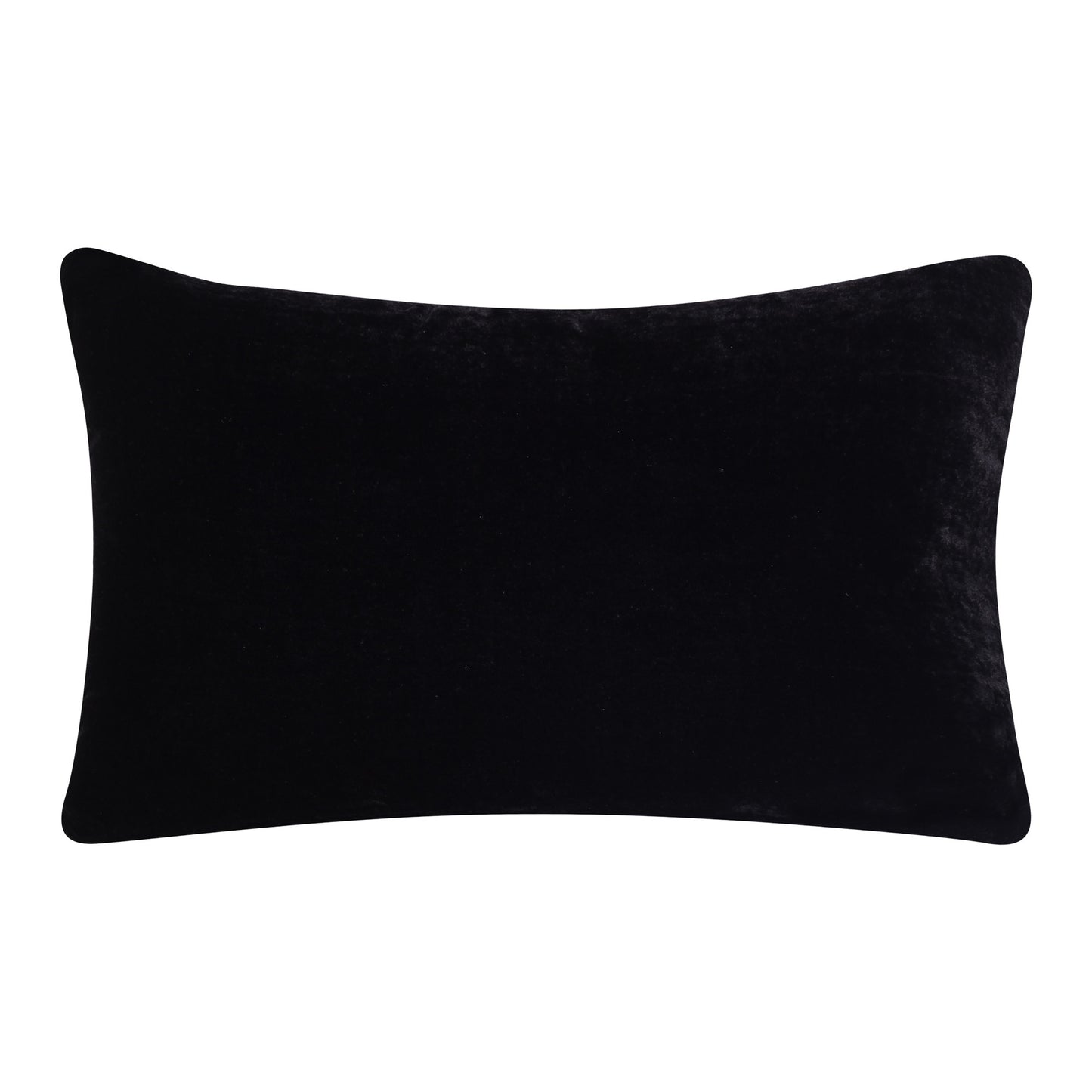 Black Striped Pillow w/ Beads