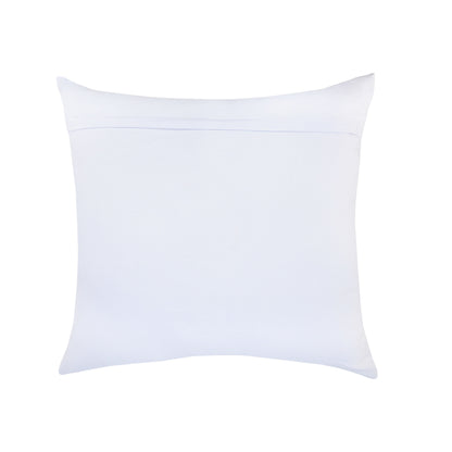 Blue Beach Chevron Cotton Pillow