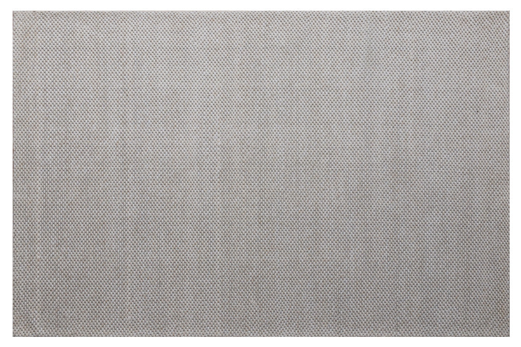 8 x 10 Beige Hand Woven Non Skid Rug