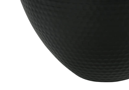 Black Urn Table Lamp w/ Shade