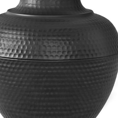 Black Urn Table Lamp w/ Shade