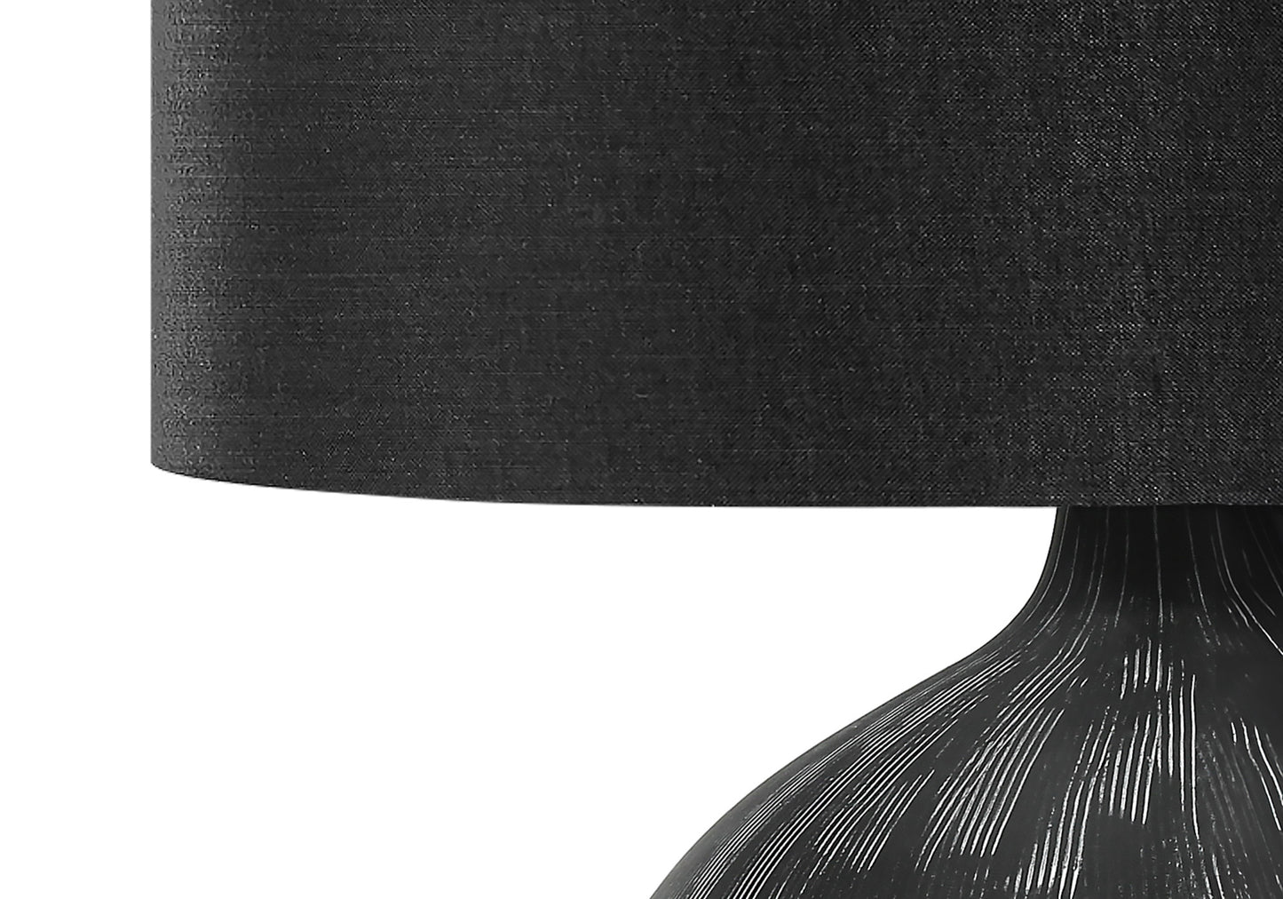 Black Table Lamp w/ Shade