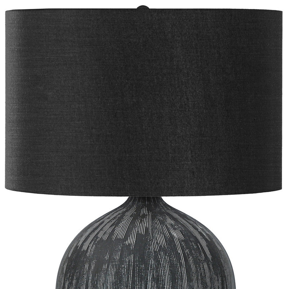 Black Table Lamp w/ Shade