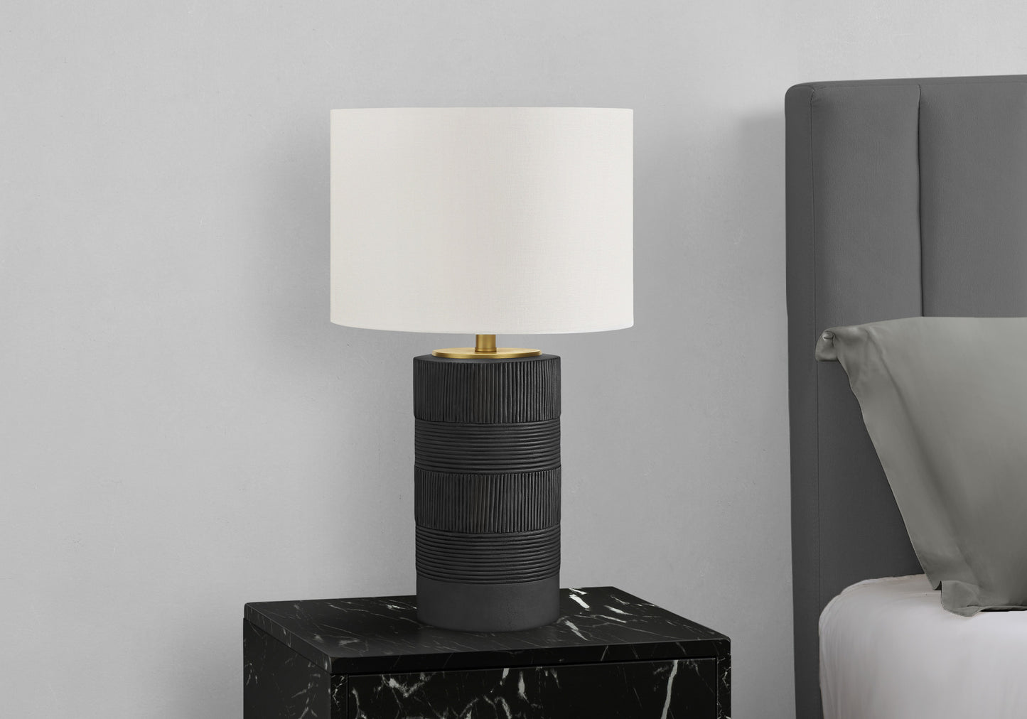 Black Table Lamp w/ Shade