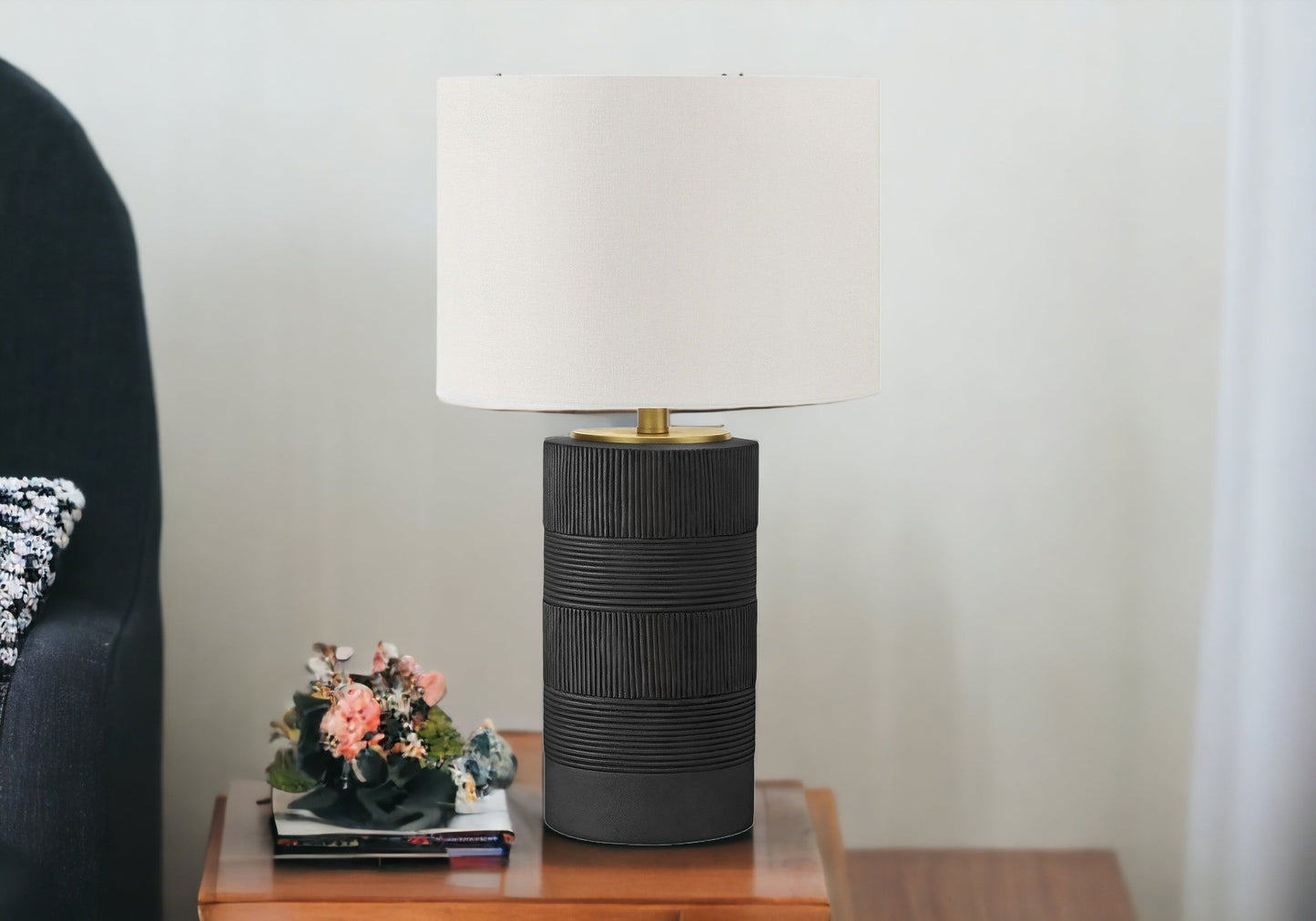 Black Table Lamp w/ Shade