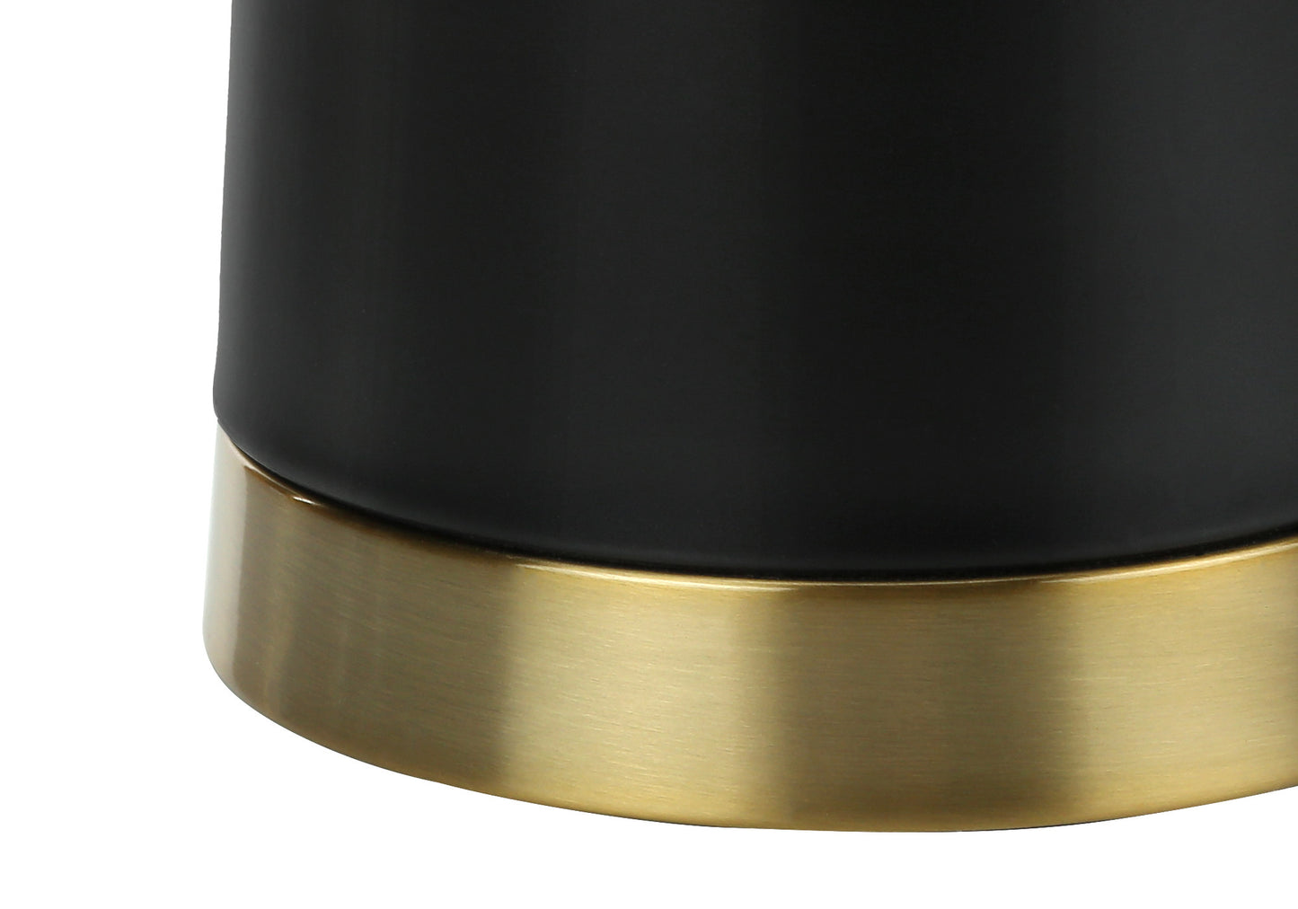 Black & Gold Table Lamp w/ Shade