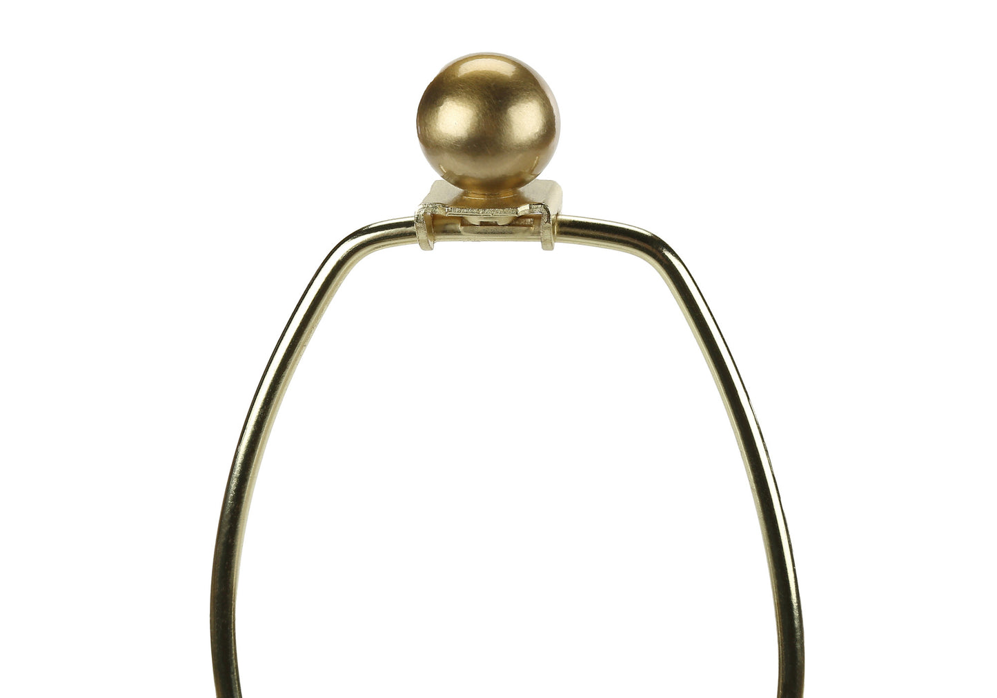Gold & Ivory Urn Table Lamp w/ Shade