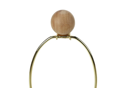 Brown Rattan Geometric Table Lamp w/ Shade