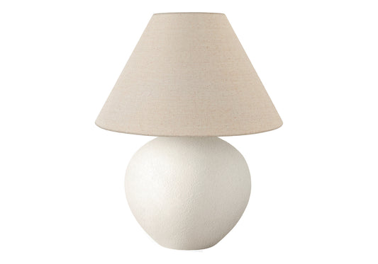 Cream Table Lamp w/ Shade