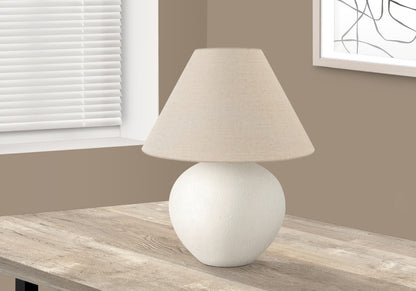 Cream Table Lamp w/ Shade