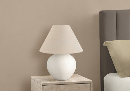 Cream Table Lamp w/ Shade