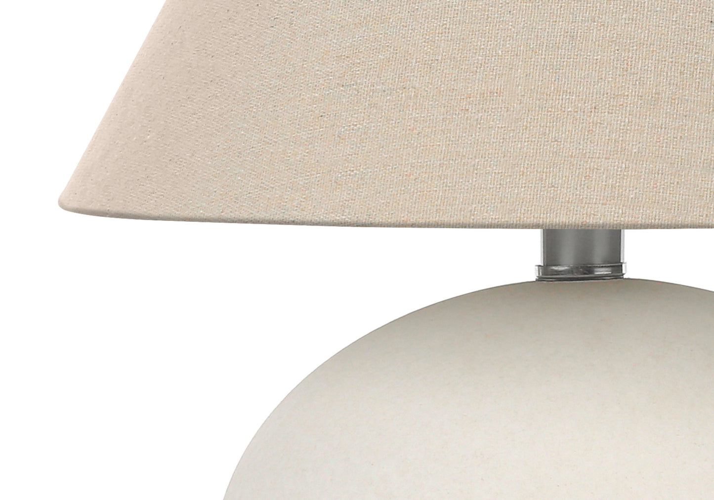 Cream Table Lamp w/ Shade