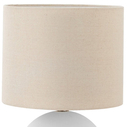 Cream Table Lamp w/ Shade
