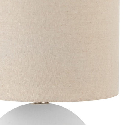 Cream Table Lamp w/ Shade