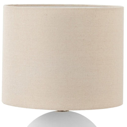 Cream Table Lamp w/ Shade